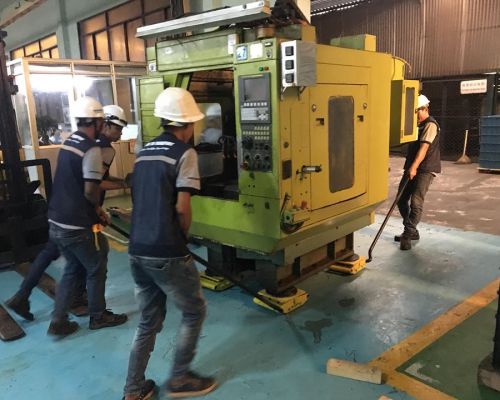 Di dời, lắp đặt hàng hóa