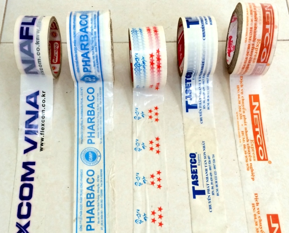 In băng keo Logo - Bao Bì Lê ánh Hoa - Công Ty TNHH Sản Xuất Thương Mại Và Dịch Vụ Lê ánh Hoa