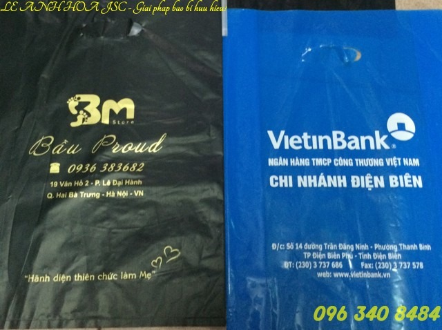 In túi nilon - Bao Bì Lê ánh Hoa - Công Ty TNHH Sản Xuất Thương Mại Và Dịch Vụ Lê ánh Hoa