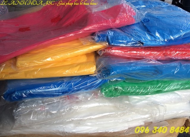 Túi nilon nhiều màu - Bao Bì Lê ánh Hoa - Công Ty TNHH Sản Xuất Thương Mại Và Dịch Vụ Lê ánh Hoa