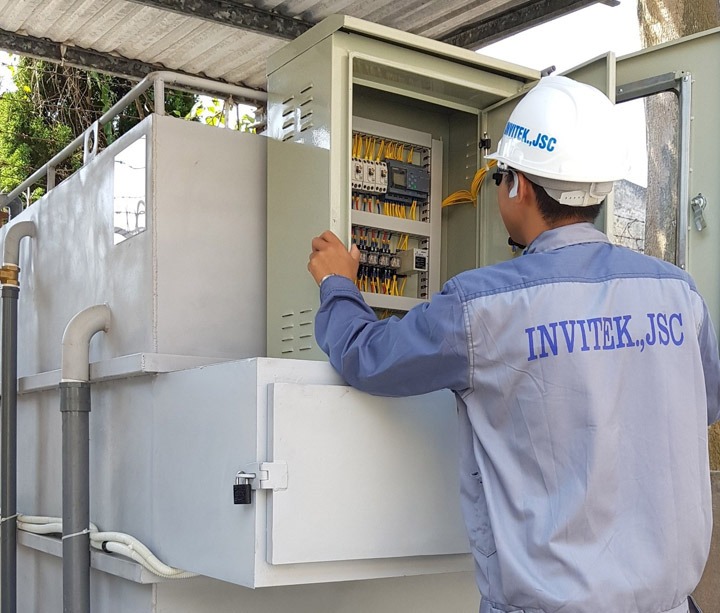 Hệ thống XLNT quy mô nhỏ tại Công ty VOION công suất 8m3/ngày đêm
