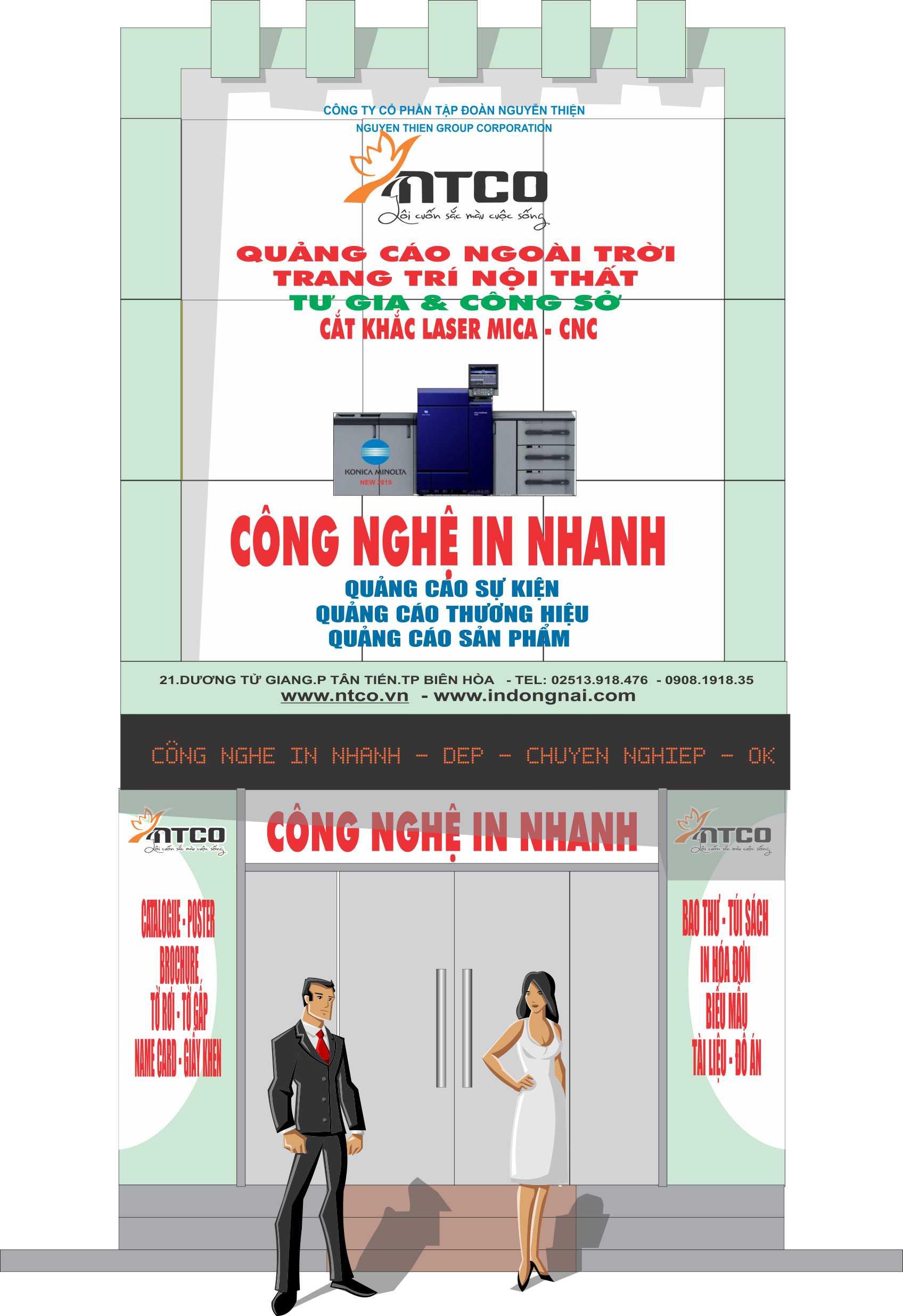 Dịch vụ in ấn - Quảng Cáo Nguyễn Thiện - Công Ty CP Tập Đoàn Nguyễn Thiện