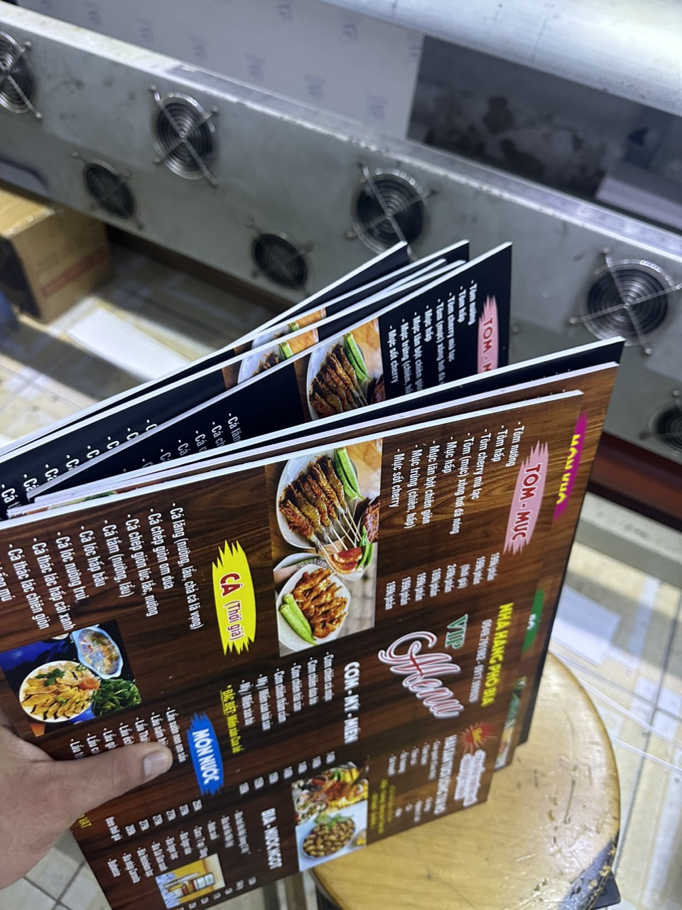 Dịch vụ in ấn menu - Quảng Cáo NTCO - Công Ty Cổ Phần Tập Đoàn Nguyễn Thiện
