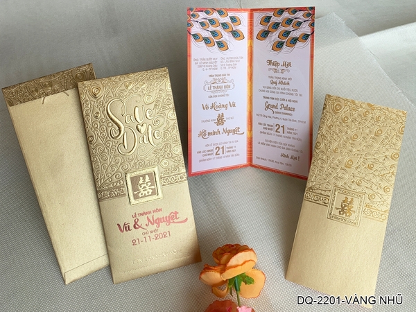 Dịch vụ in thiệp cưới - Quảng Cáo NTCO - Công Ty Cổ Phần Tập Đoàn Nguyễn Thiện