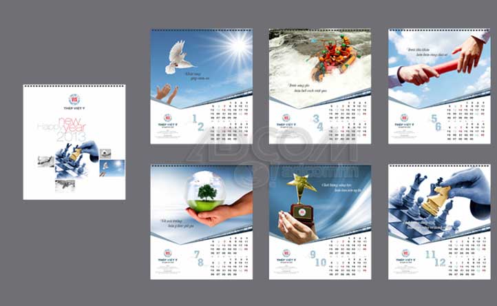 Thiết kế lịch - Công Ty TNHH Quảng Cáo Và Truyền Thông A&C