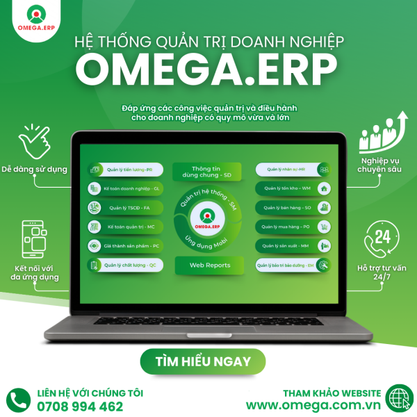 Hệ thống quản trị doanh nghiệp - Công Ty TNHH Công nghệ Và Giải Pháp Omega