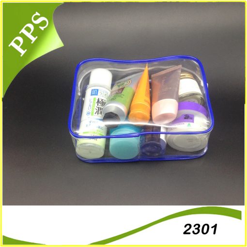 Túi PVC hộp có khóa đựng mỹ phẩm 2301 - Bao Bì PPS - Công Ty TNHH Pefso