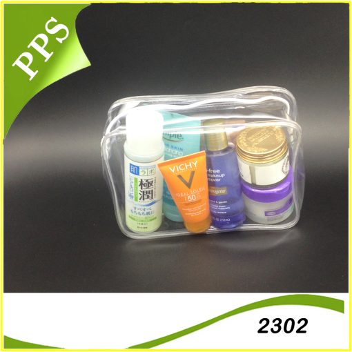 Túi PVC hộp có khóa đựng mỹ phẩm 2302 - Bao Bì PPS - Công Ty TNHH Pefso