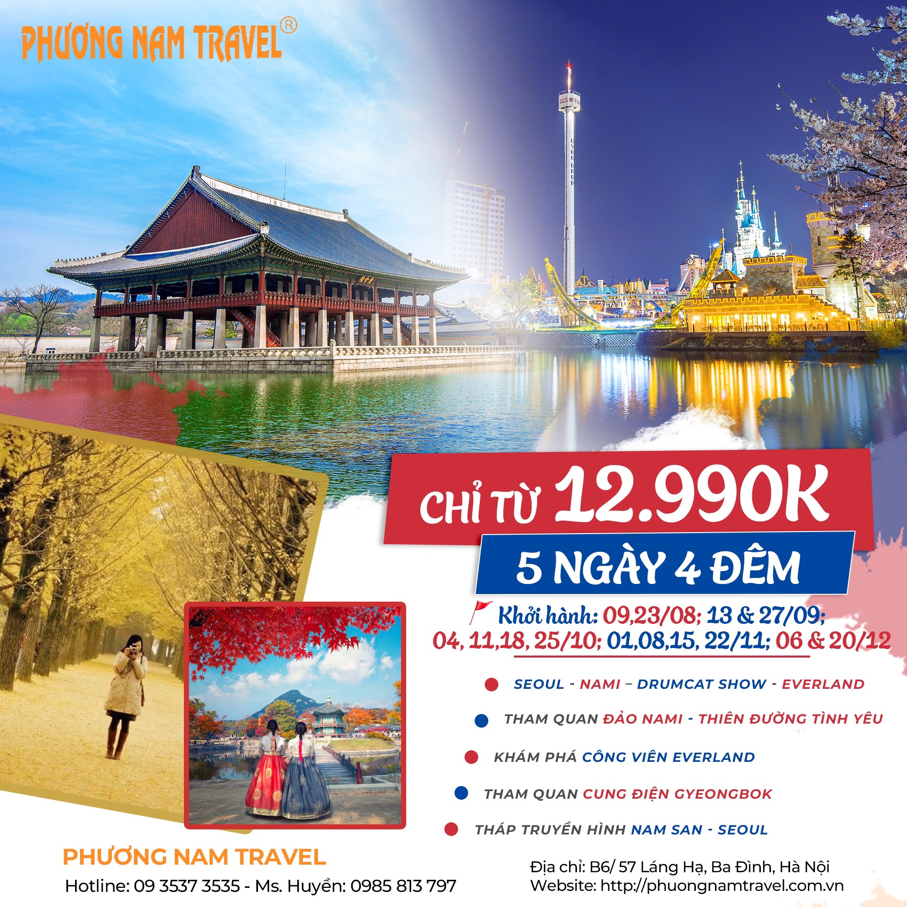 Tour du lịch - Công Ty Cổ Phần Đầu Tư Thương Mại Và Du Lịch Phương Nam