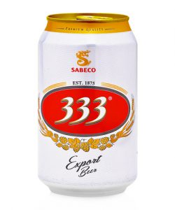 Bia lon 333 - Công Ty Cổ Phần Bia Rượu Sài Gòn - Đồng Xuân