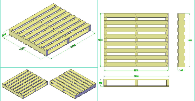 Pallet gỗ - Pallet Bách Khoa - Công Ty TNHH Sản Xuất Và Thương Mại Kỹ Thuật Bách Khoa