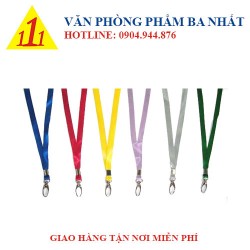 Dây đeo thẻ - Văn Phòng Phẩm Ba Nhất - Công Ty TNHH Văn Phòng Phẩm Ba Nhất