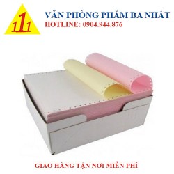 Giấy in liên tục - Văn Phòng Phẩm Ba Nhất - Công Ty TNHH Văn Phòng Phẩm Ba Nhất