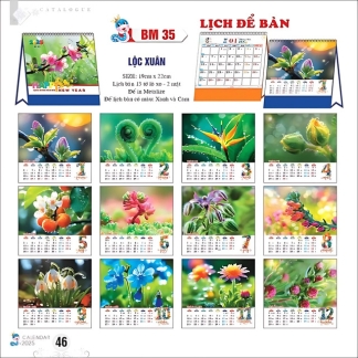 Lịch để bàn đế nhựa 2026 tết bính ngọ - Văn Phòng Phẩm Ba Nhất - Công Ty TNHH Văn Phòng Phẩm Ba Nhất