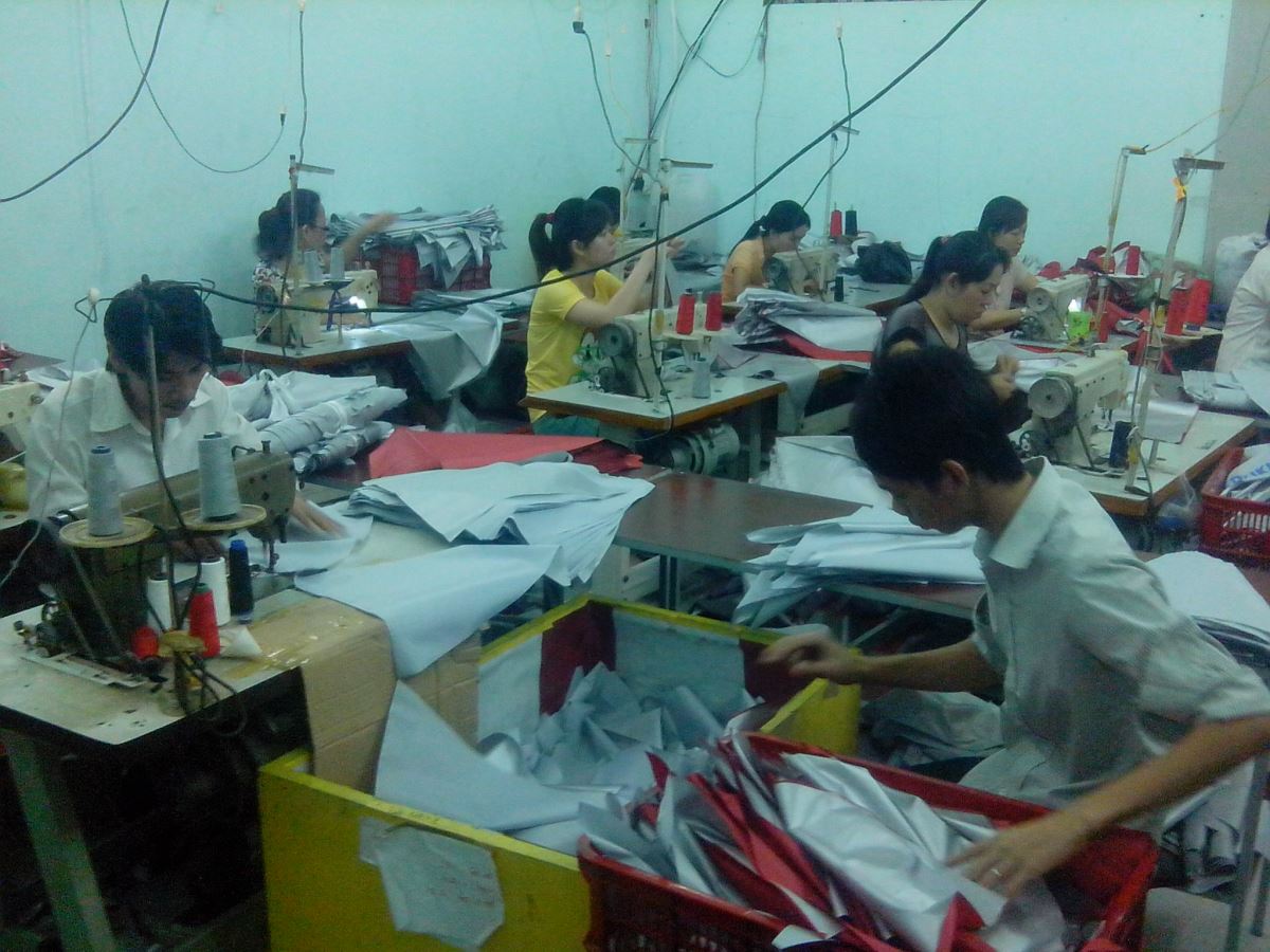 Xưởng sản xuất Ô Dù Việt Nam - Ô Dù Việt Nam - Công Ty TNHH Sản Xuất Thương Mại Ô dù Việt Nam
