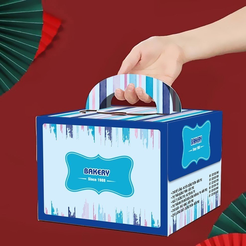 Hộp bánh Gato - In Hoàng Duy - Công Ty TNHH Thương Mại Dịch Vụ In Hoàng Duy