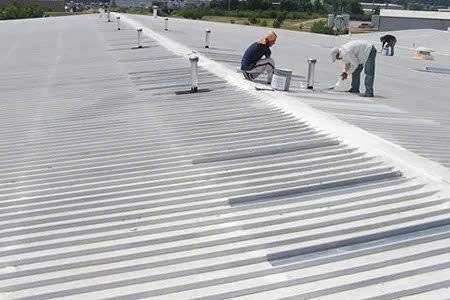 Thi công sơn chống gỉ mái tôn - Thi Công Sơn Epoxy Pan Pacific - Công Ty TNHH Thương Mại Dịch Vụ Pan Pacific