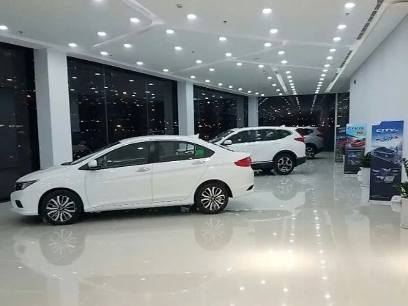 Thi công sơn epoxy showroom - Thi Công Sơn Epoxy Pan Pacific - Công Ty TNHH Thương Mại Dịch Vụ Pan Pacific
