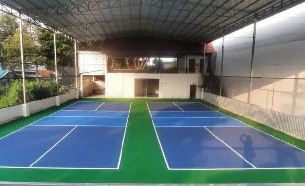 Thi công sơn epoxy cho sân pickleball - Thi Công Sơn Epoxy Pan Pacific - Công Ty TNHH Thương Mại Dịch Vụ Pan Pacific
