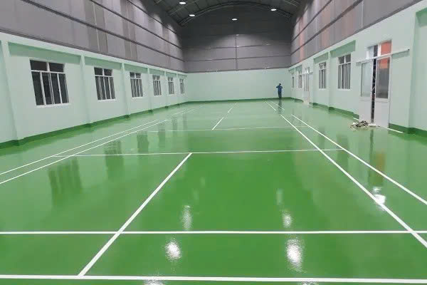 Thi công sơn epoxy cho sân tennis bền, đẹp - Thi Công Sơn Epoxy Pan Pacific - Công Ty TNHH Thương Mại Dịch Vụ Pan Pacific
