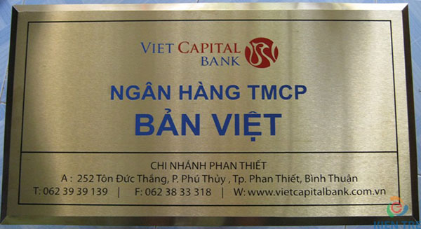 Bảng hiệu Inox - Quảng Cáo Star - Công Ty TNHH TM DV Đại Lục