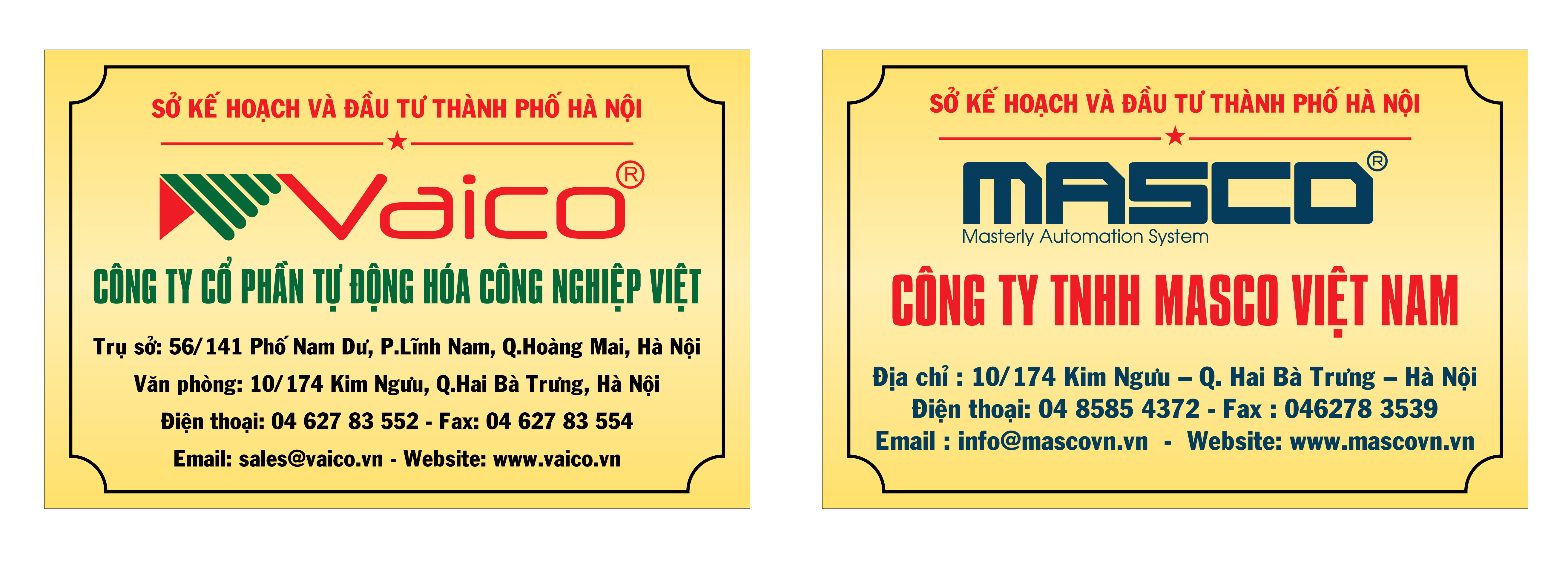 Biển công ty - Quảng Cáo Star - Công Ty TNHH TM DV Đại Lục