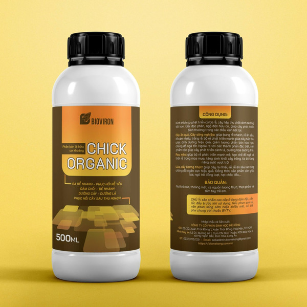 Phân bón hữu cơ khoáng Chick Organic