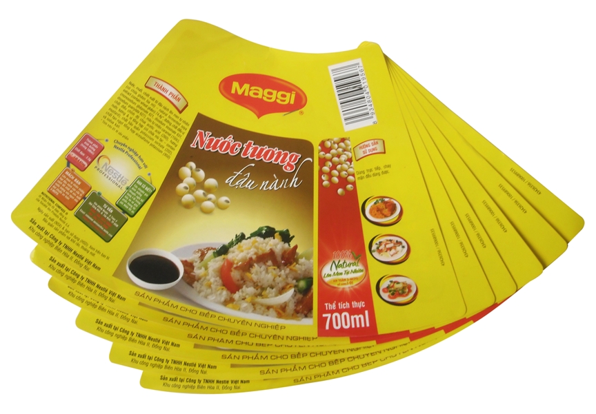 In nhãn hàng, in nhãn Decal nhựa - In Số 7 - Công Ty Cổ Phần In Số 7