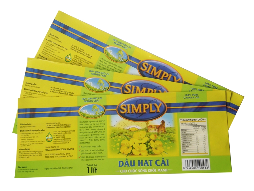 In nhãn hàng, in nhãn Decal nhựa - In Số 7 - Công Ty Cổ Phần In Số 7