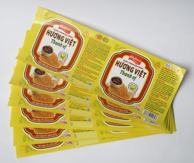 In nhãn hàng, in nhãn Decal nhựa - In Số 7 - Công Ty Cổ Phần In Số 7