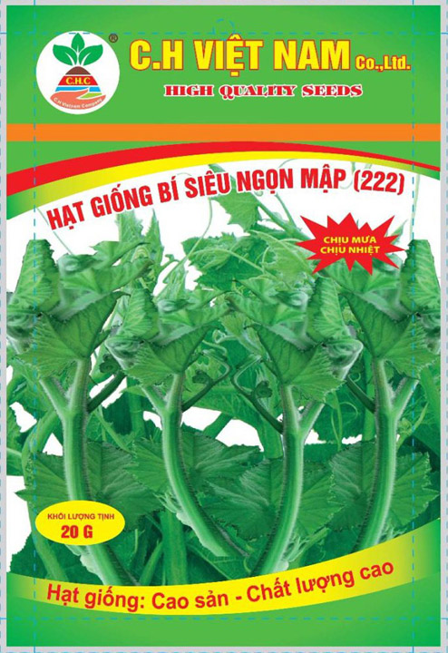 Hạt giống bí siêu ngon mập - Hạt Giống Cây Trồng C.H Việt Nam - Công Ty TNHH C.H Việt Nam