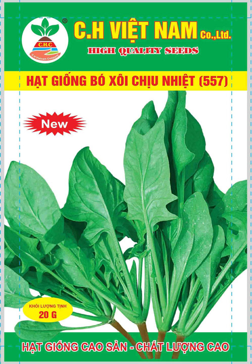 Hạt giống bó xôi chịu nhiệt - Hạt Giống Cây Trồng C.H Việt Nam - Công Ty TNHH C.H Việt Nam