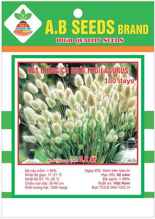 Hạt giống cỏ đuôi thỏ - Hạt Giống Cây Trồng C.H Việt Nam - Công Ty TNHH C.H Việt Nam