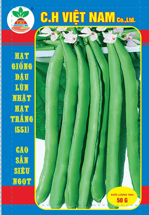 Hạt giống đậu lùn Nhật - Hạt Giống Cây Trồng C.H Việt Nam - Công Ty TNHH C.H Việt Nam