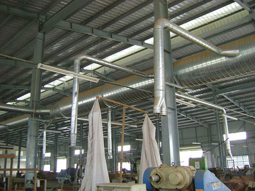 Hệ thống hút bụi dăm bào