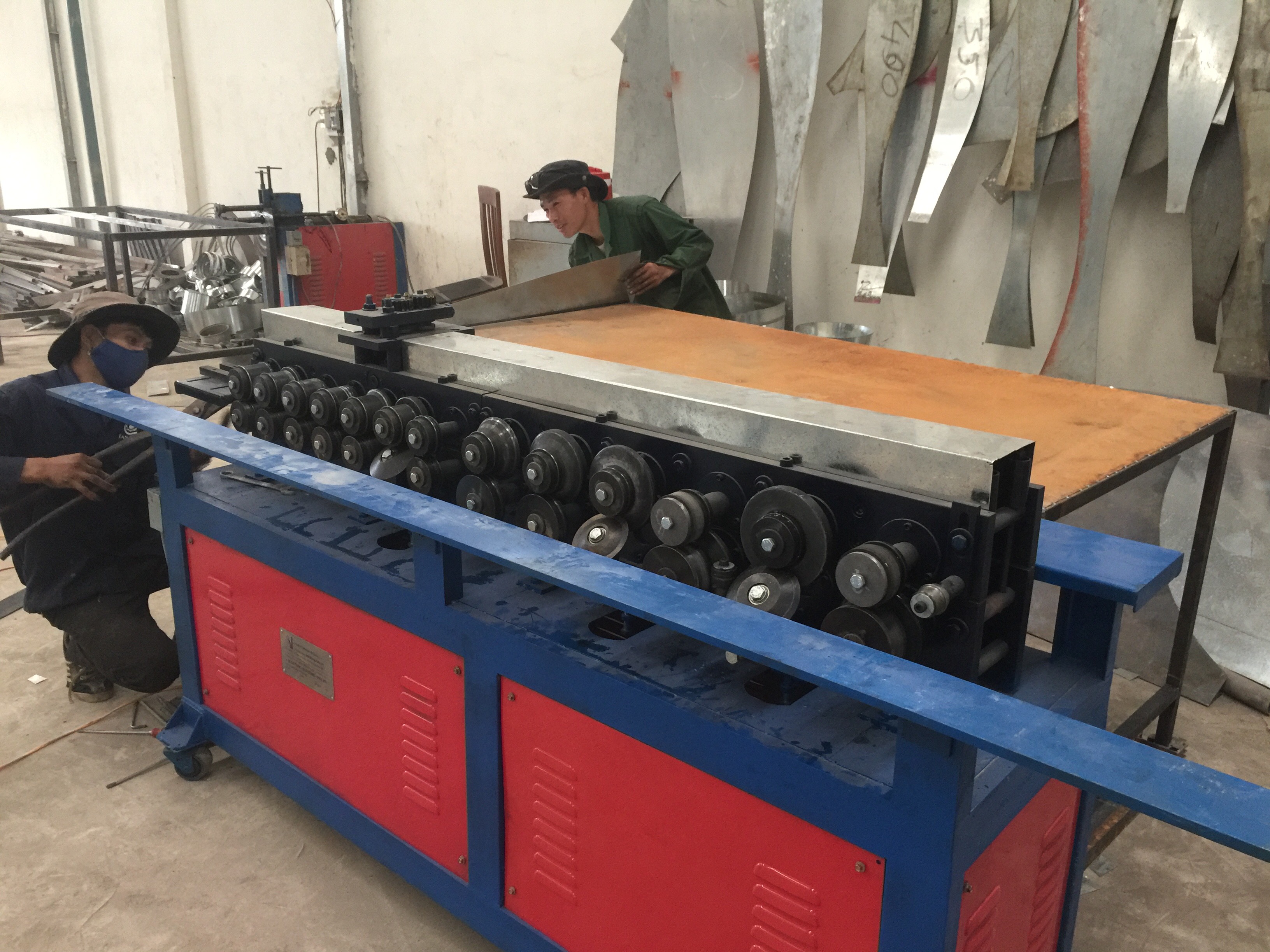 Ống gió công nghiệp vuông