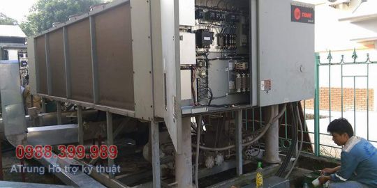 Sửa chữa Hệ thống Chiller Trane tại Xí Nghiệp Quang Điện 23 - Cơ Điện Lạnh Hà Nội - Công Ty TNHH Dịch Vụ Công Nghệ Số 1 Việt Nam
