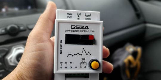 Thiết bị giám sát nhiệt độ kho lạnh từ xa GS3A - Cơ Điện Lạnh Hà Nội - Công Ty TNHH Dịch Vụ Công Nghệ Số 1 Việt Nam