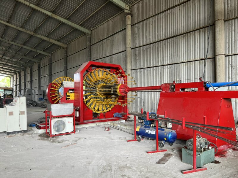 Máy hàn lồng thép cống tự động - Gạch Tân Thuận Thành - HG - Công Ty TNHH Tân Thuận Thành - HG