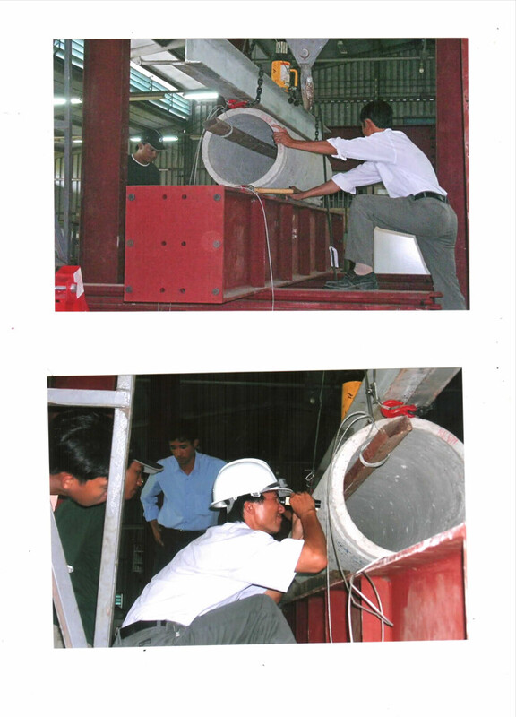 Thí nghiệm nén 3 chiều - Gạch Tân Thuận Thành - HG - Công Ty TNHH Tân Thuận Thành - HG