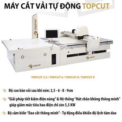 Máy trải vải tự động FK-TOPCUT6
