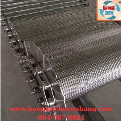 Băng tải lưới inox - Băng Tải Tấn Triều - Công Ty TNHH Một Thành Viên Sản Xuất Thương Mại Tấn Triều