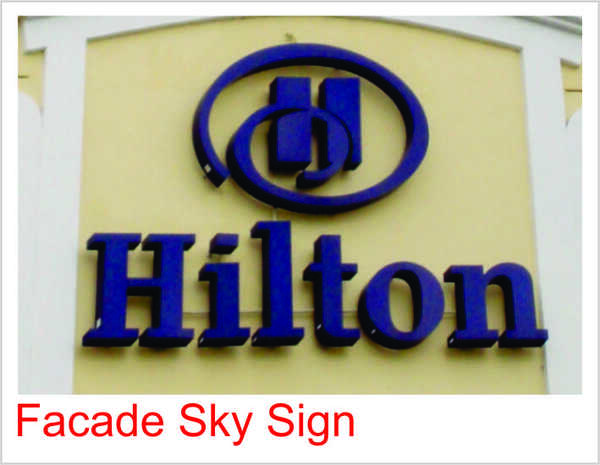 Facade Sky Sign - Công Ty Cổ Phần Quảng Cáo S.C.A