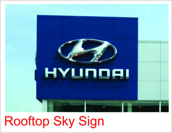 Rooftop Sky Sign