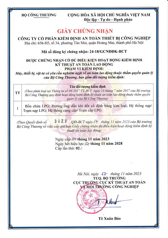 Bộ công thương SIE