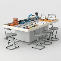 Bàn học công nghệ lắp ráp robot