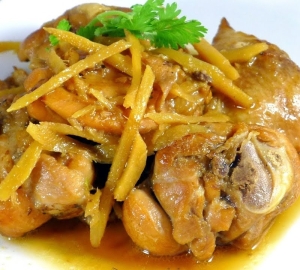 Vịt kho gừng