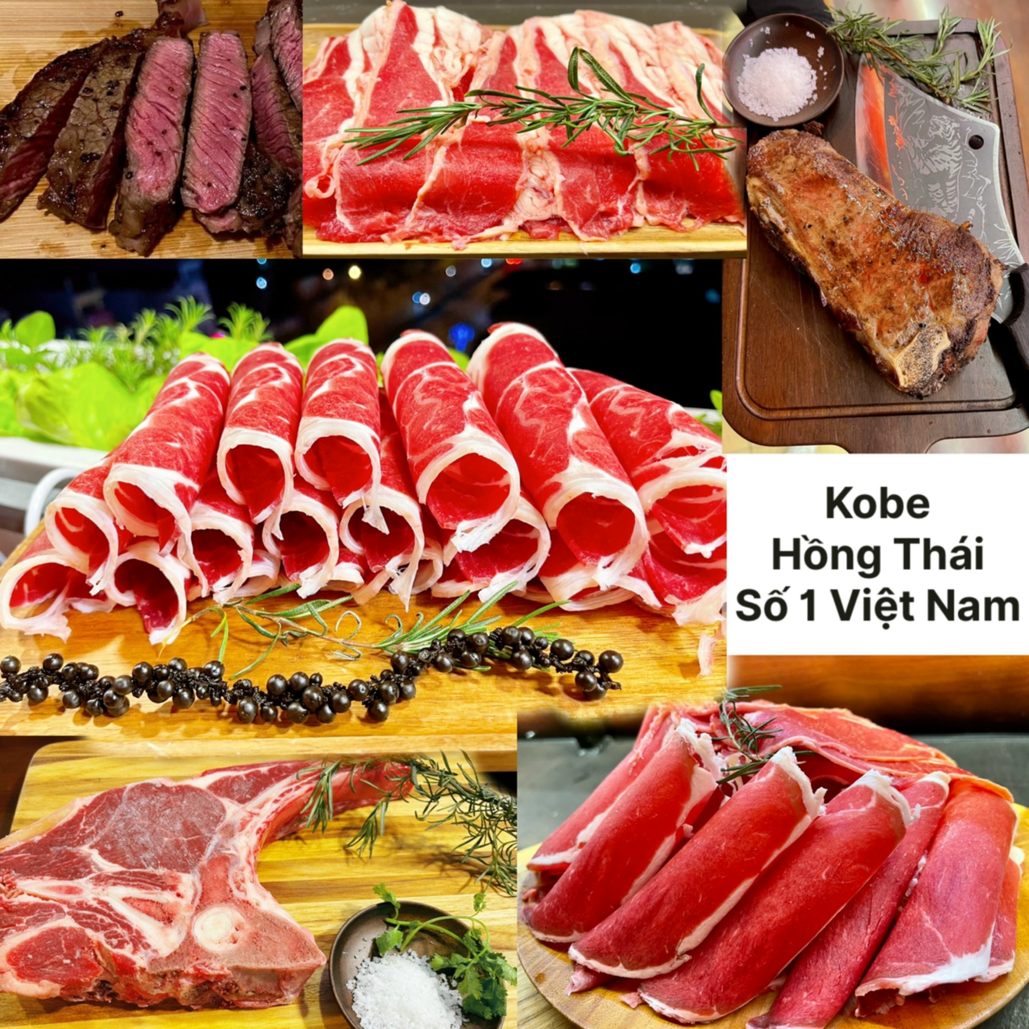 Thịt bò Kobe Việt Nam - Thịt Bò Kobe Hồng Thái - Công Ty Cổ Phần Tập Đoàn Liên Doanh Hồng Thái - GoGo