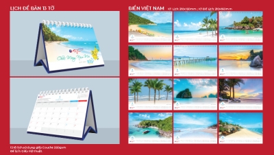 In lịch để bàn - In ấn Sáng Tạo - Công Ty TNHH Thiết Kế Tạo Mẫu & In ấn Sáng Tạo