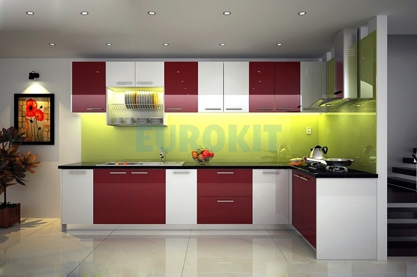 Tủ bếp Acrylic - Công Ty TNHH Phụ Kiện Bếp Eurokit